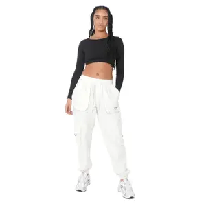 Calças cargo para mulher Sixth June image-1