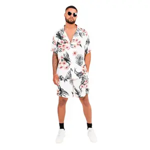 Short imprimé fleur tropical Sixth June image-1