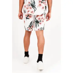 Short imprimé fleur tropical Sixth June image-4