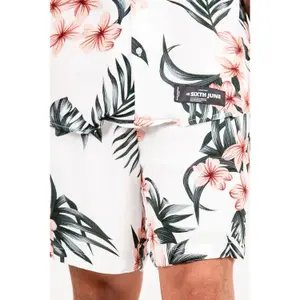 Short imprimé fleur tropical Sixth June image-6