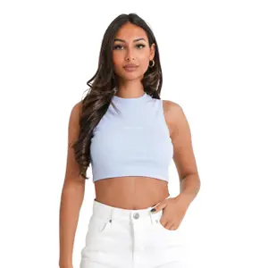 Top cropped em malha para mulher Sixth June image-1