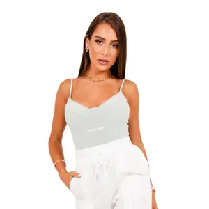 Corset de corpo com logo feminino Sixth June image-2