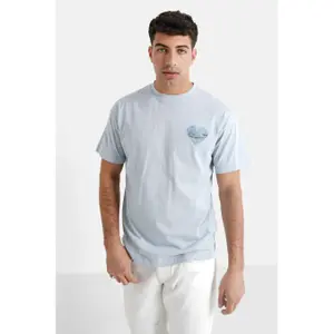 T-shirt con cuore ricamato Sixth June image-1