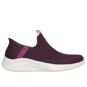 149594-wine-baskets-basses-femme-skechers-ultra-flex-3-0-bordeaux