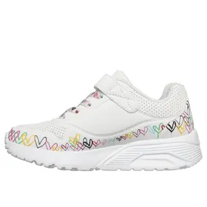 Meisjes sneakers Skechers Uno Lite Heart Craze image-1