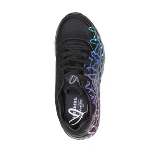 Träningsskor för flickor Skechers Uno Lite Metallic Joy image-3