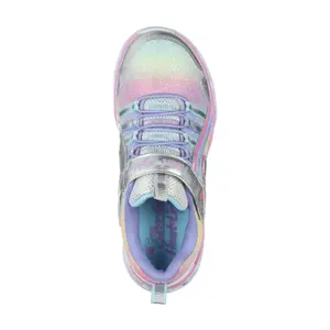 Sneakers da bambina Skechers Heart Lights-Rainbolux image-3