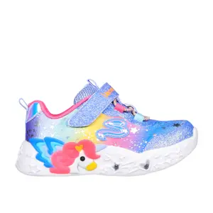 Treinador de bebé menina Skechers Unicorn Charmer-Twilight Dream image-0