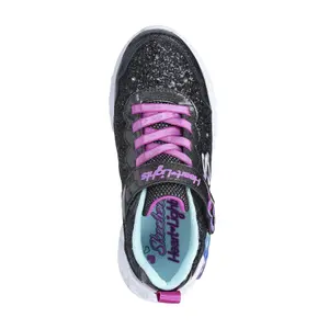 Treinador de raparigas Skechers Infinite Heart Lights-Fresh Love image-2