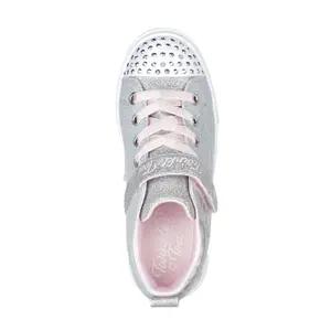Girl Trainers Skechers Twinkle Sparks Heather Charm image-3