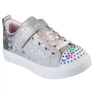 Girl Trainers Skechers Twinkle Sparks Heather Charm image-2