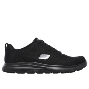 77125ec-blk-tranare-skechers-work-relaxed-fit-flex-advantage-bendon-sr-svart