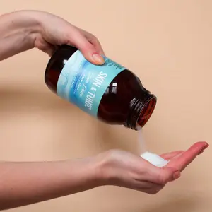 Aromaterapeutické koupelové soli Skin & Tonic Slow Down 500 g image-1