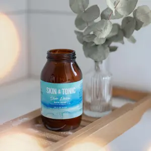 Aromaterapeutické koupelové soli Skin & Tonic Slow Down 500 g image-4