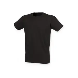 Round neck T-shirt Skinni Fit Feel Good image-0