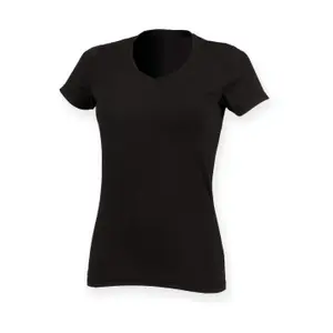 sk122-black-t-shirt-skinni-fit-feel-good-schwarz