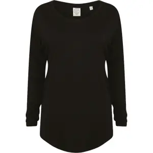 sk263-black-t-shirt-frau-skinni-fit-slounge-schwarz