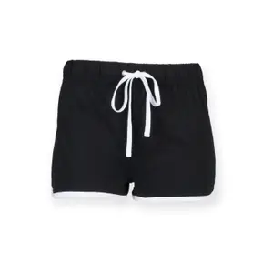 sm069-black-white-shorts-fur-kinder-skinni-fit-schwarz-weiss