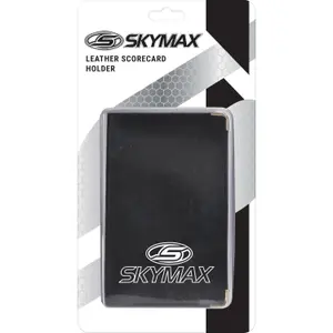Portatarjetas de golf para el score de cuero Skymax image-1