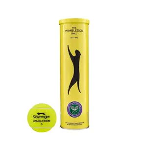 Tube met 4 tennisballen Slazenger Wimbledon 2024