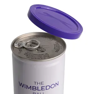 Tube tennis balls Slazenger Wimbledon 2026 (x4) image-2