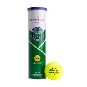 Tube tennis balls Slazenger Wimbledon 2026 (x4) image-3