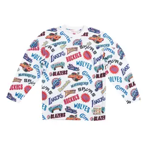 Mikina Mitchell & Ness All-over Western Hockey image-0
