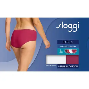 Dámské kalhotky Sloggi Basic+ Midi (x4) image-5