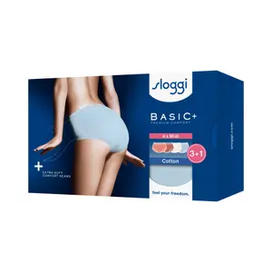 Braguitas de mujer Sloggi Basic+ Midi (x4) image-6