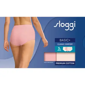 Höschen für Damen Sloggi Basic+ Maxi (x3) image-6