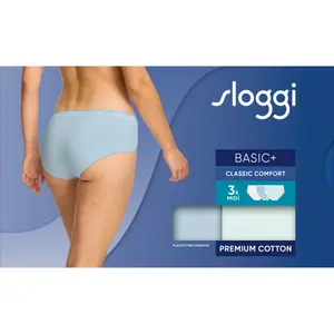Höschen für Damen Sloggi Basic+ Midi (x3) image-6