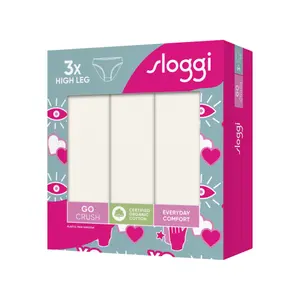 High-Waisted Briefs Women Sloggi GO Crush (x3) image-4