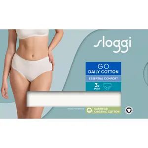 Culotte de algodón mujer Sloggi Go Daily Midi (x3) image-5