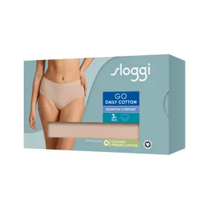Braguitas de algodón para mujer Sloggi GO Daily Midi (x3) image-5