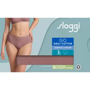 Culotte de algodón mujer Sloggi Go Daily Midi (x3) image-5