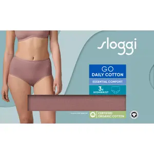 Women's high-waisted panties Sloggi Go Daily (x3) image-5