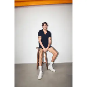 V-neck T-shirt Sloggi Base image-3
