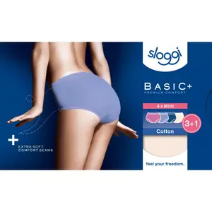 Women's panties Sloggi Basic+ Midi (x4) image-5