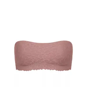 Top bandeau dentellé femme Sloggi Zero Feel image-0