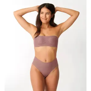 Top bandeau dentellé femme Sloggi Zero Feel image-2