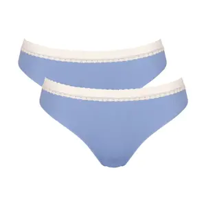 Női tanga nadrág Sloggi Go Ribbed (x2) image-0