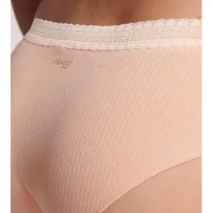 Alacsony derekú női bélésnadrág Sloggi Go Ribbed (x2) image-4