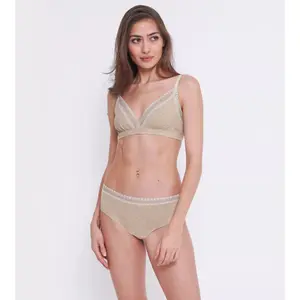 Cuecas femininas Sloggi GO Ribbed R Hipster (x2) image-1