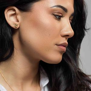 Orecchini in pietre di citrino donna Sloya Aurora image-2