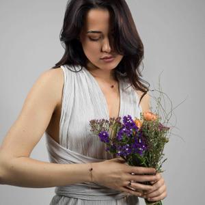 Sæt med halskæde, armbånd og øreringe i ametyst til kvinder Sloya Aurora image-4