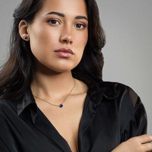 Collana in pietra lapislazzuli donna Sloya Aurora image-2