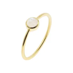 Gold-plated moonstone ring for women Sloya Gemia