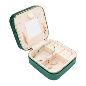 Juwelenbox van velours voor vrouwen Sloya image-2