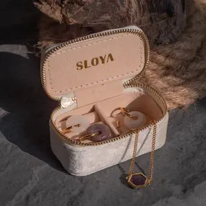 Mini boîte à bijoux velours femme Sloya image-5