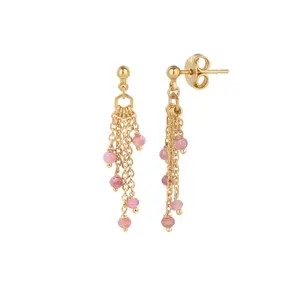 Boucles d'oreilles en pierres Tourmaline femme Sloya Elyssa image-1
